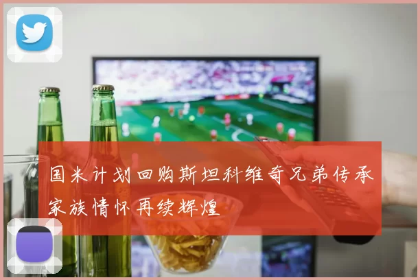 国米计划回购斯坦科维奇兄弟传承家族情怀再续辉煌